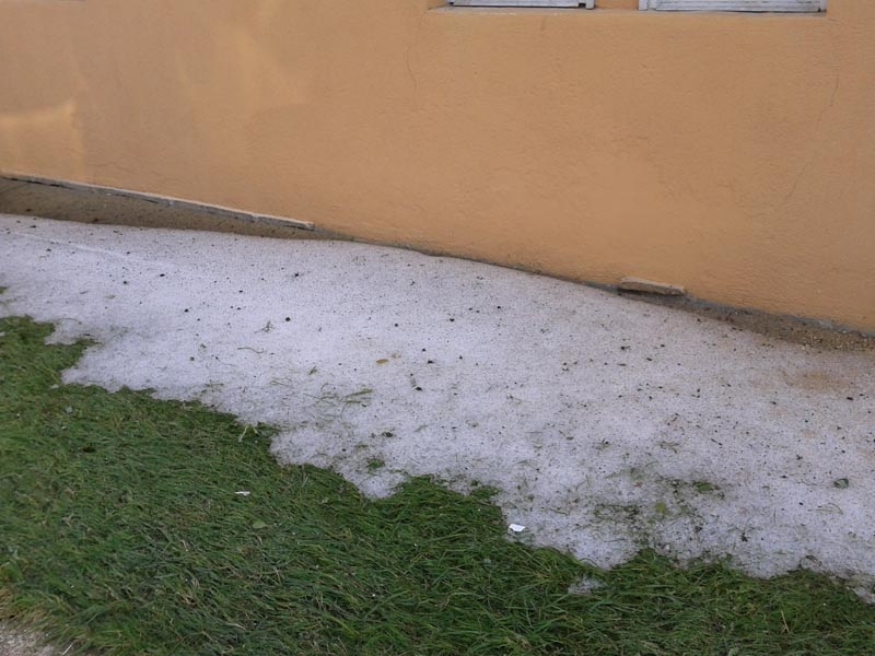 Necelých 24 hodin po sobotním krupobití u Havlíčkovy kolonie. Foto Dagmar Hrůšová3