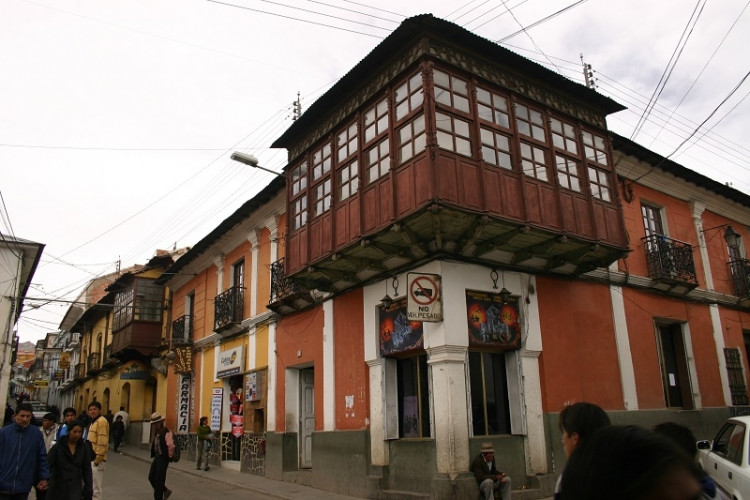 Potosí - balkony