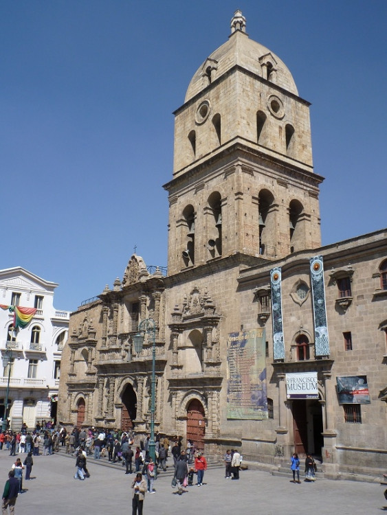 La Paz - kostel San Francisco
