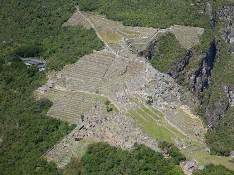 Machu Picchu z Huayna Picchu