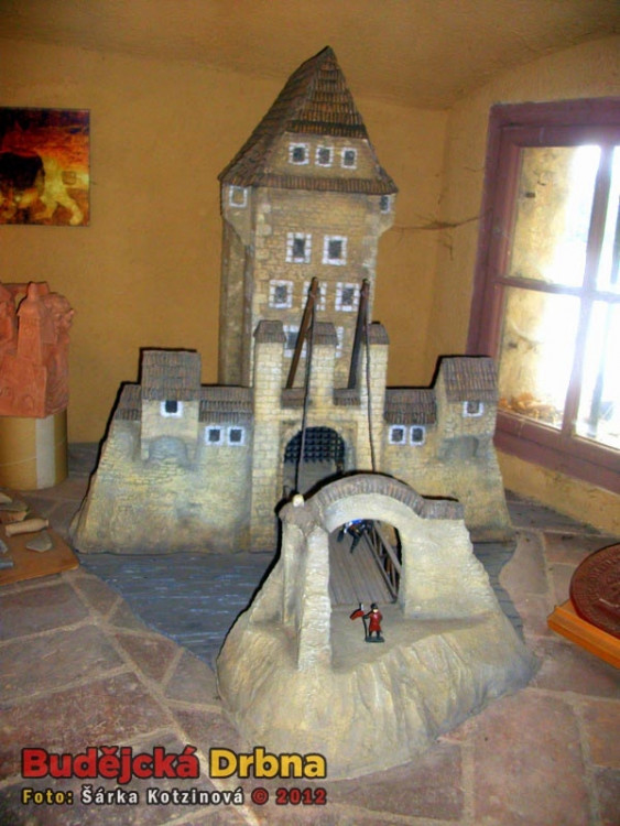 Model hradební věže