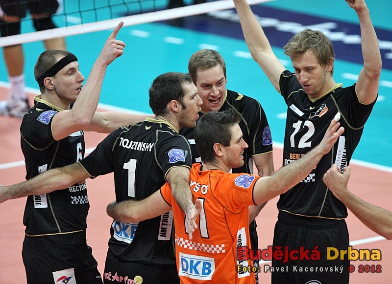 VK Jihostroj České Budějovice - Berlin Recycling Volleys 3:1