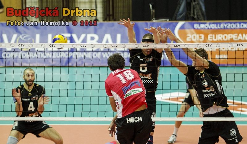 VK Jihostroj České Budějovice - Berlin Recycling Volleys 3:1
