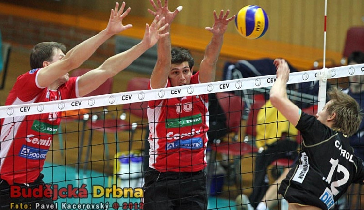 VK Jihostroj České Budějovice - Berlin Recycling Volleys 3:1