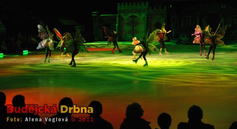 Popelka na ledě. Diváci byli ohromeni velkolepou show