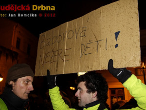 Další protest proti krajské koalici ČSSD a KSČM