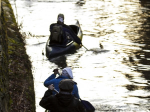 Vánoční Punčiáda a splutí Mlýnské stoky