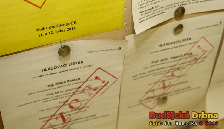 Volba prezidenta České republiky v Budějcích