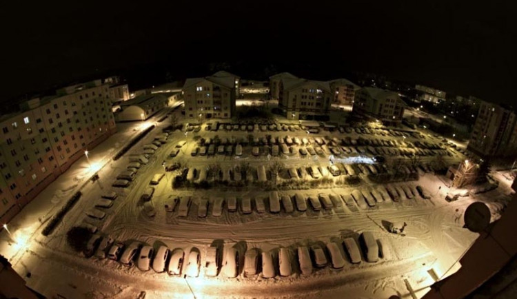 Sídliště Máj (17.1.2013). Foto Josef Vyšata