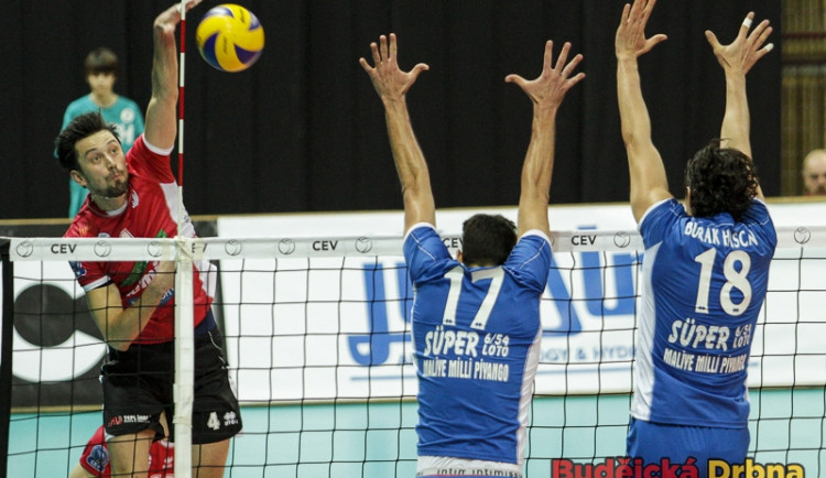 VK Jihostroj České Budějovice - Maliye Milli Piyango Ankara 1:3