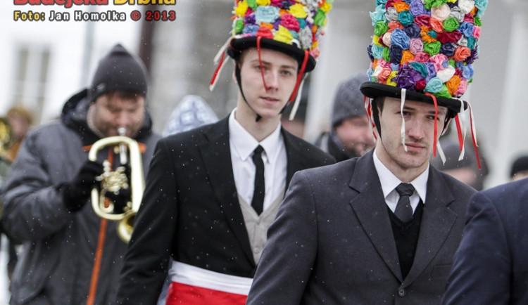 Masopustní koleda v Budějcích