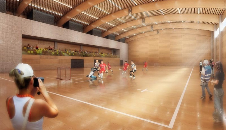 Vítězný návrh Centra halových sportů