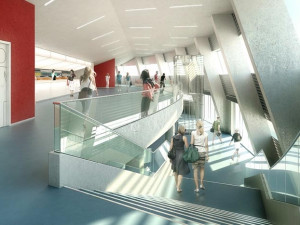 Vítězný návrh Centra halových sportů