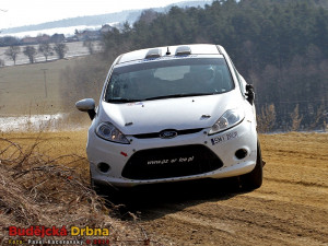 Testování Martina Kočiho před Portugalskou rallye 2013