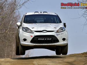 Testování Martina Kočiho před Portugalskou rallye 2013