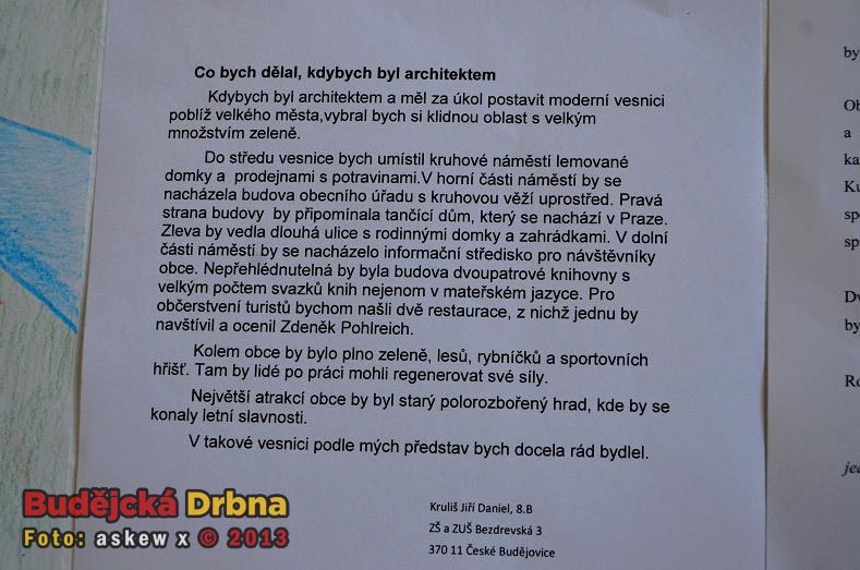 Výstava Kdybych byl architektem na Hluboké