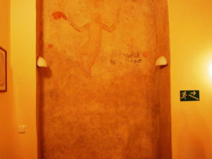 Nejstarší freska v Českých Budějovicích se nachází v hotelu Zátův dům