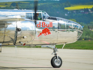 Trénink Flying Bulls leteckého týmu Red Bullu. Foto: Filip Masopust