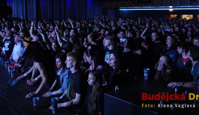 Sál byl téměř zaplněný