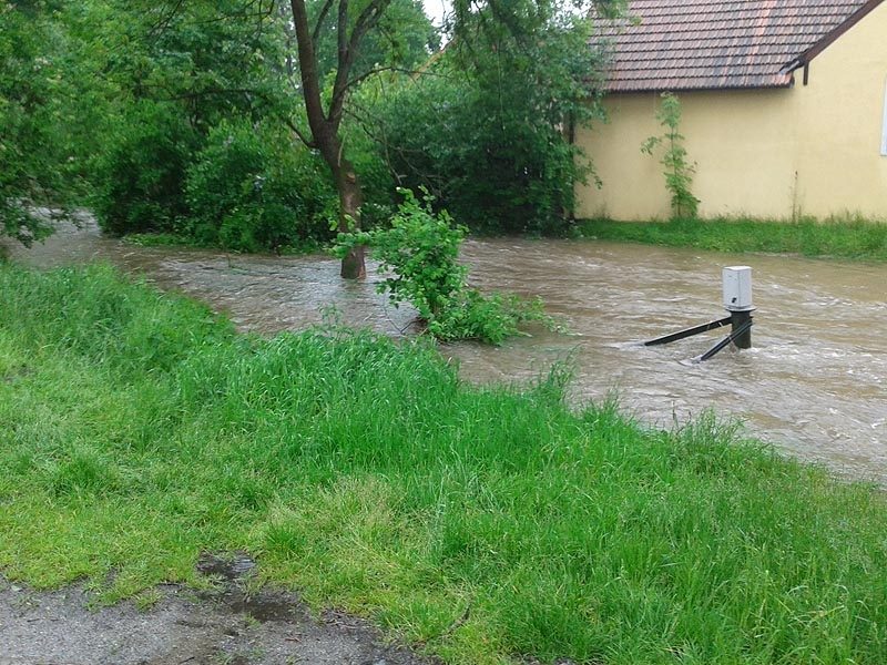 Trhové Sviny, nádraží. Foto Martin Buřič