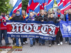 Pochod za záchranu budějovického hokeje