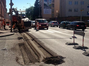 Dopravní omezení kvůli uzavírce ulice F. A. Gerstnera