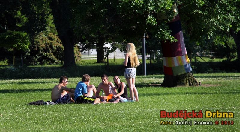 Tropy dorazily také do Budějc