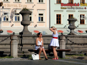 Tropy dorazily také do Budějc