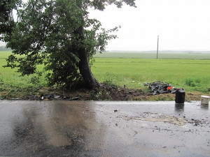 Tragická nehoda Iveco Daily u Nové Hospody