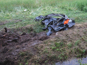 Tragická nehoda Iveco Daily u Nové Hospody