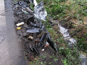 Tragická nehoda Iveco Daily u Nové Hospody