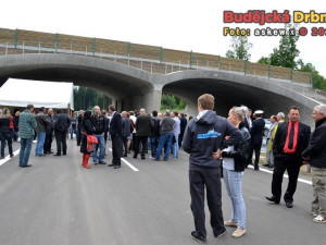 Slavnostní otevření nového úseku dálnice D3