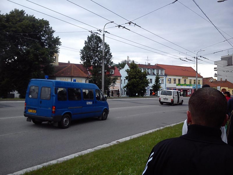 Protest kvůli problémům v soužití s Romy