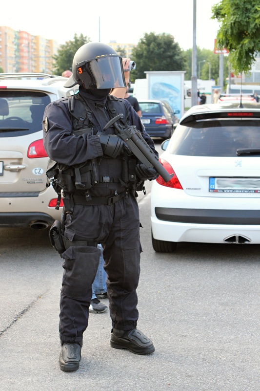 Demonstrace 2 v Českých Budějovicích, sídliště Máj