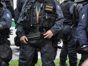 Demonstrace 2 v Českých Budějovicích, sídliště Máj, foto: Jakub Lošek