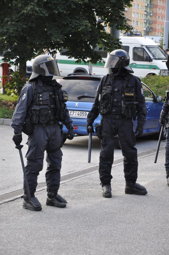 Demonstrace 2 v Českých Budějovicích, sídliště Máj, foto: Jakub Lošek