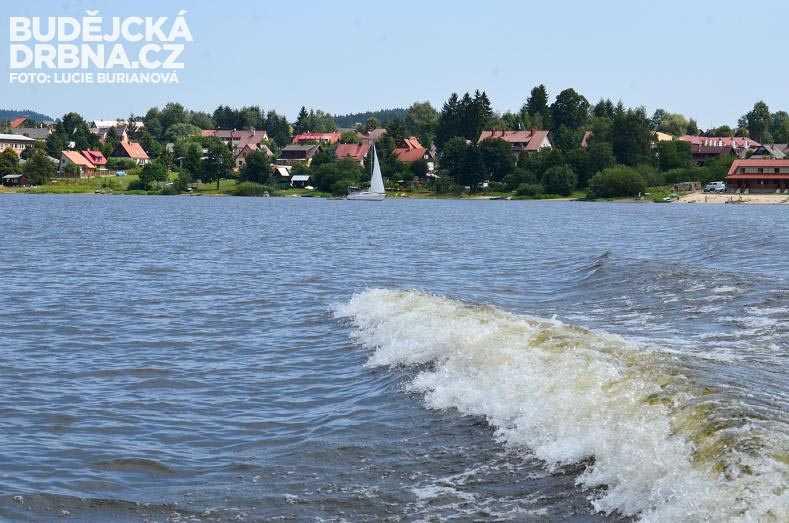 V lipenské přehradě je 309 milionů kubíků vody