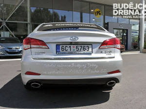Redakční auto Budějcké Drbny - Hyundai i40 SDN od autosalonu HYUNDAI - Fischer CZ