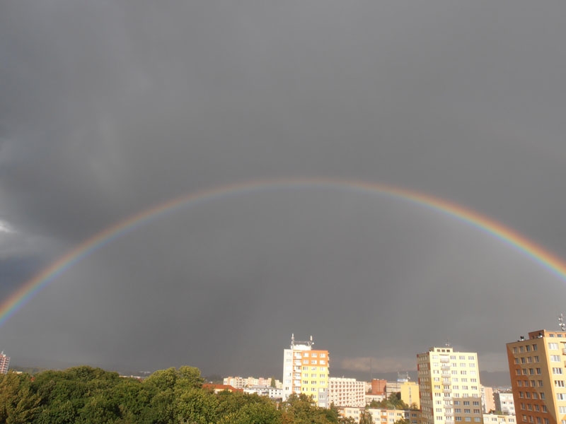 Pražské sídliště. Foto Pavel Vaněk