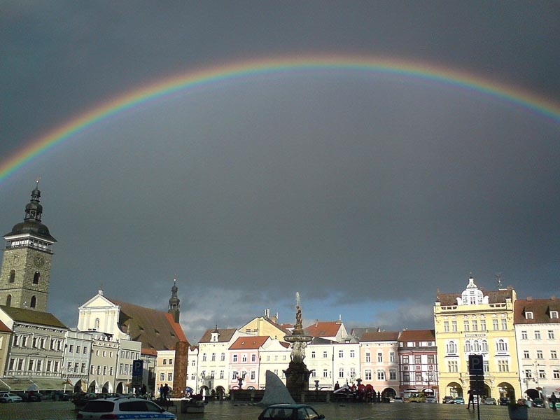 Náměstí Přemysla Otakara II. Foto wiki5