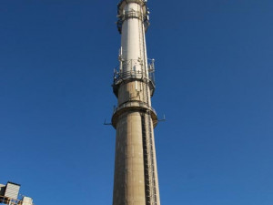 Teplárenský komín