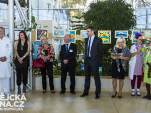 Zahájení výstavy obrazů dětských pacientů
