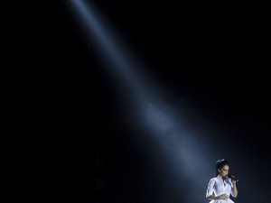 Koncert Lucie Bílé v Budvar Aréně