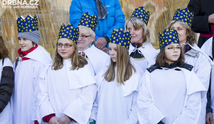 Požehnání koledníkům Tříkrálové sbírky