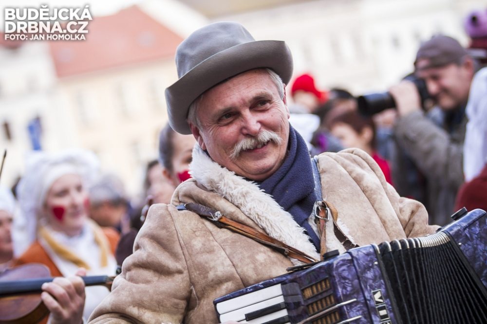 Masopustní úterý v Českých Budějovicích