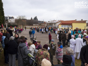 Masopustní průvod dětí v Lišově