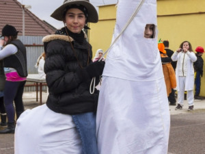 Masopustní průvod dětí v Lišově
