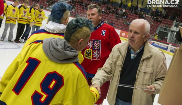 Zápas hokejových legend České republiky a Německa