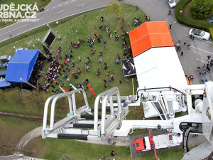 Zahájení cykloturistické sezony u temelínské elektrárny