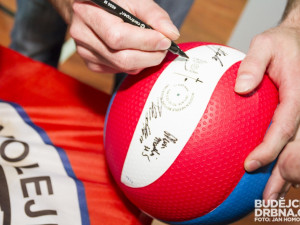 Děkovačka a autogramiáda VK Jihostroj České Budějovice